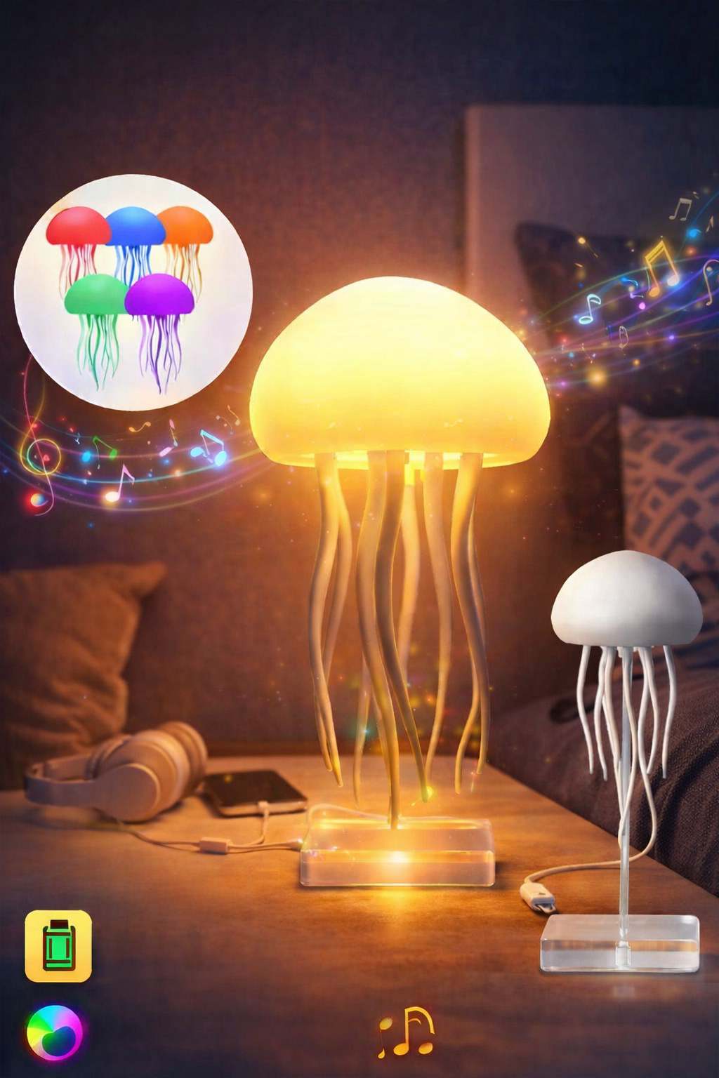 Lampara Medusa Sensible