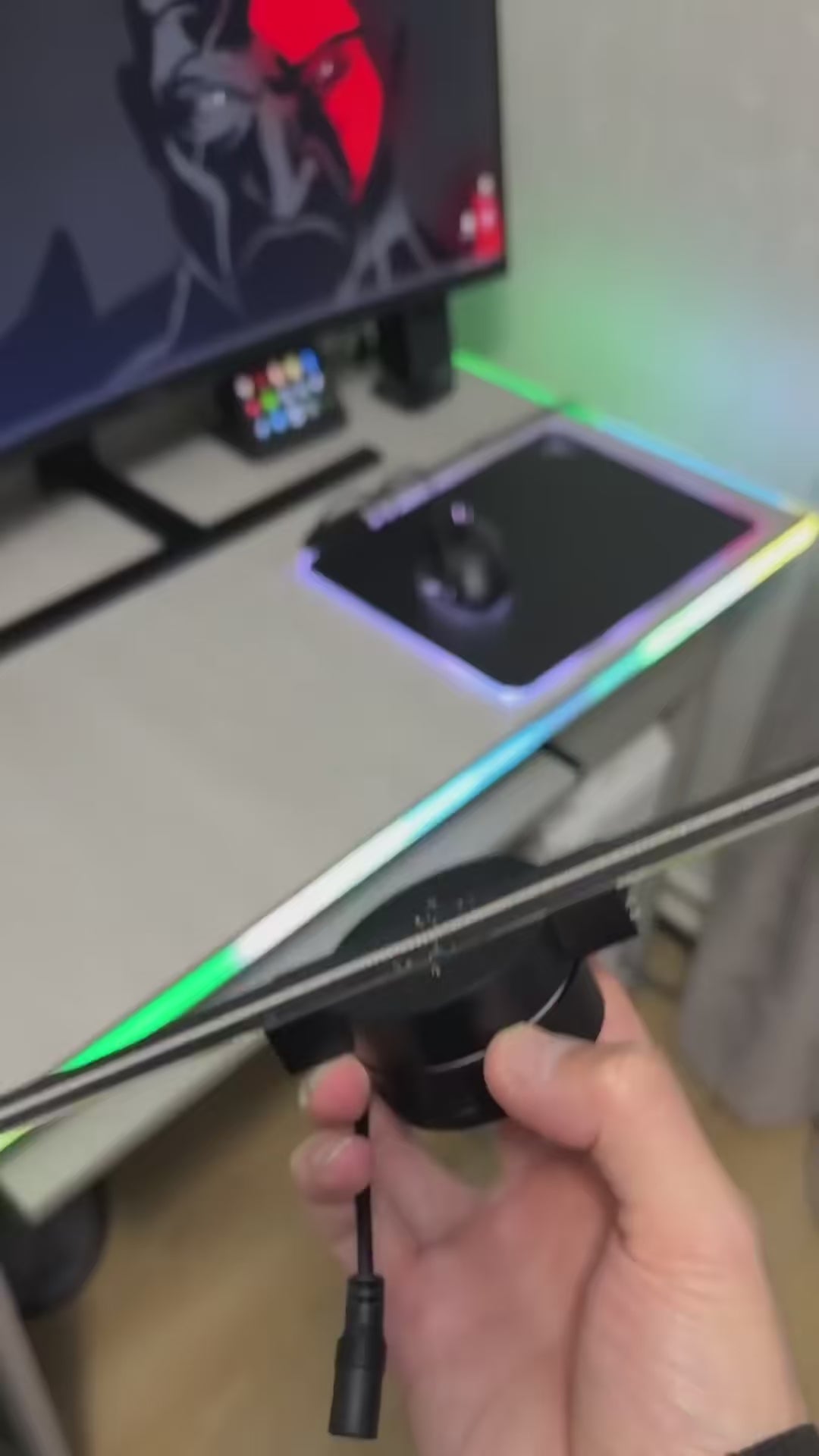 Ventilador Holografico 3D