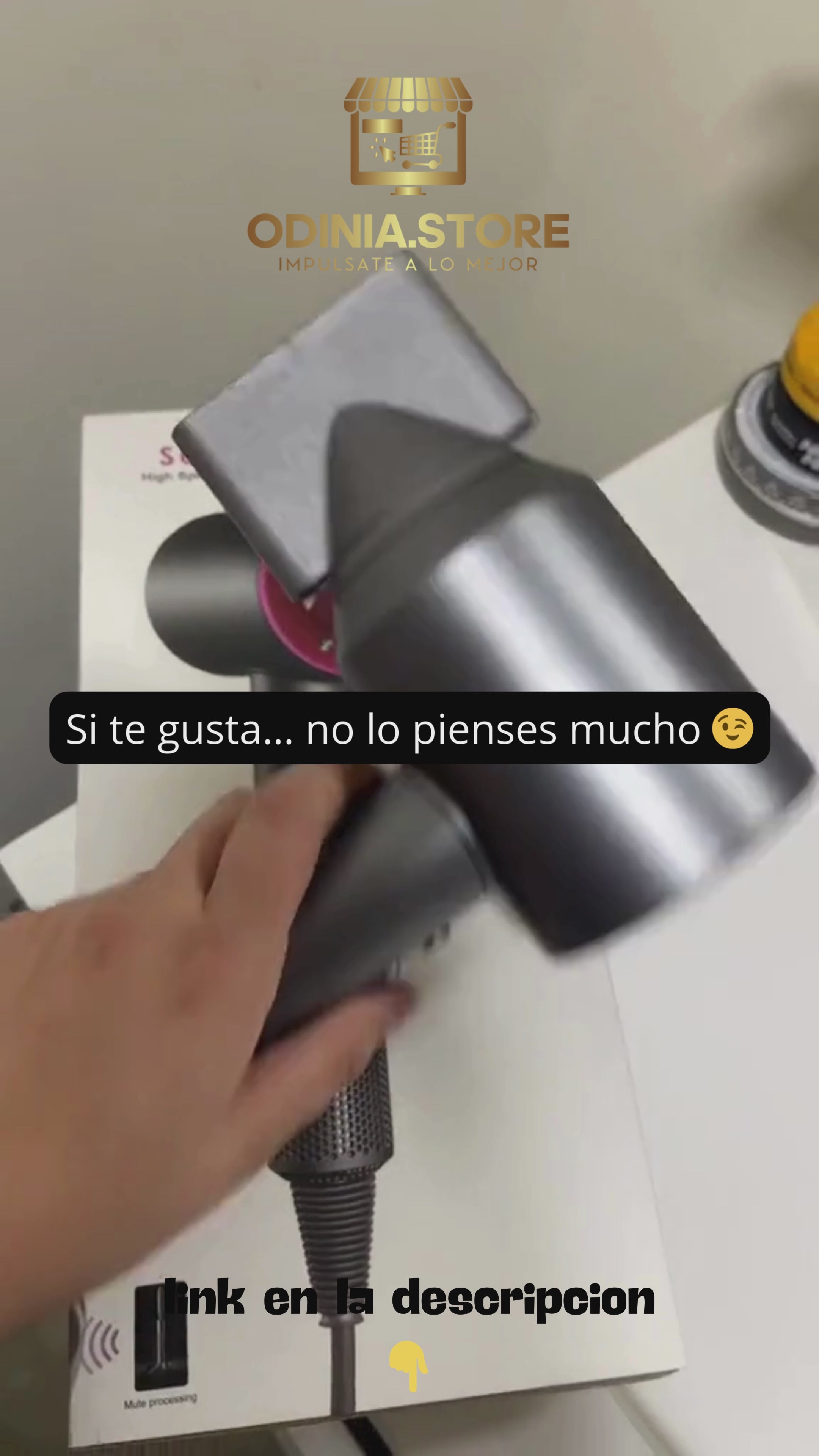 Secador Ionico tipo DYSON